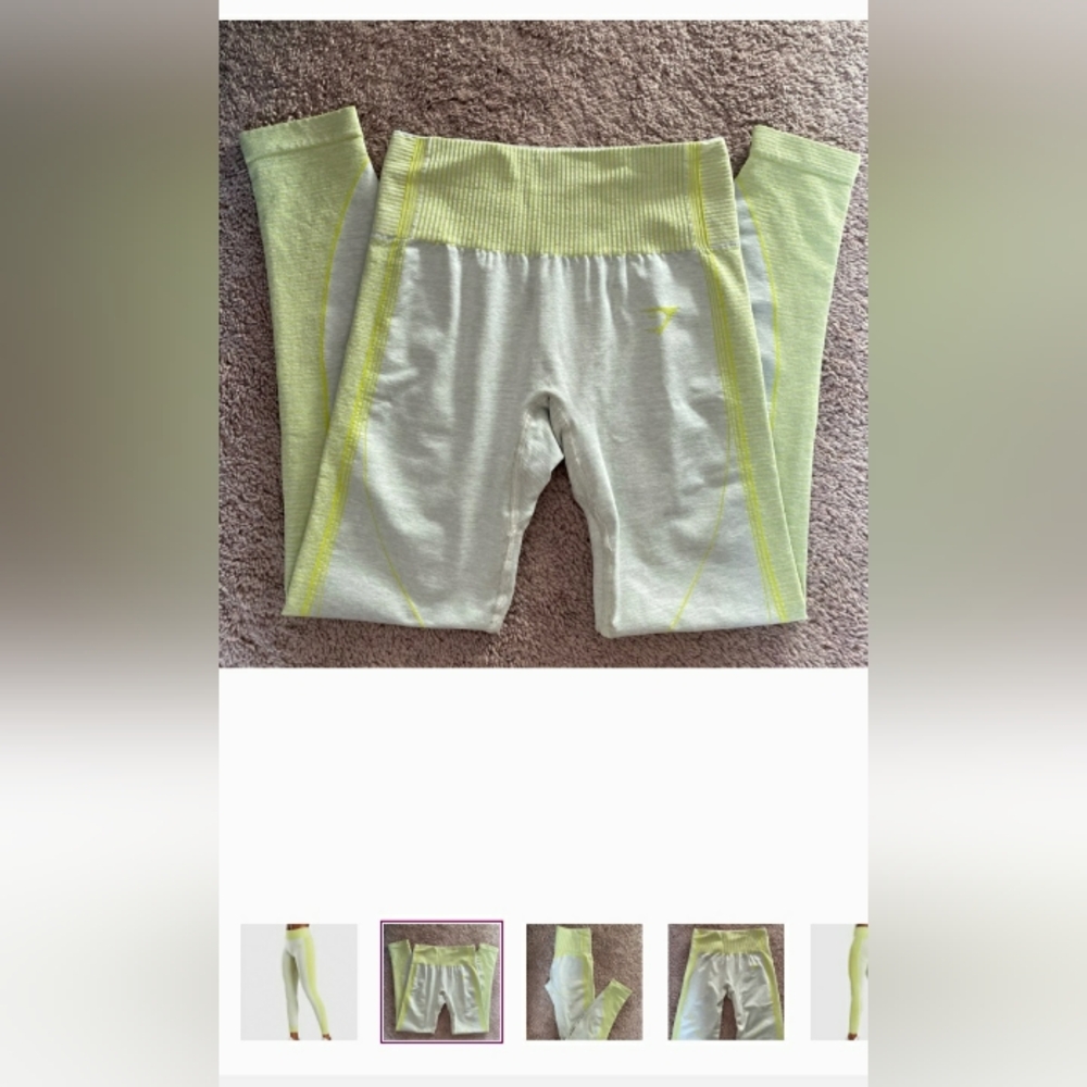 Gymshark activewear yoga leggings